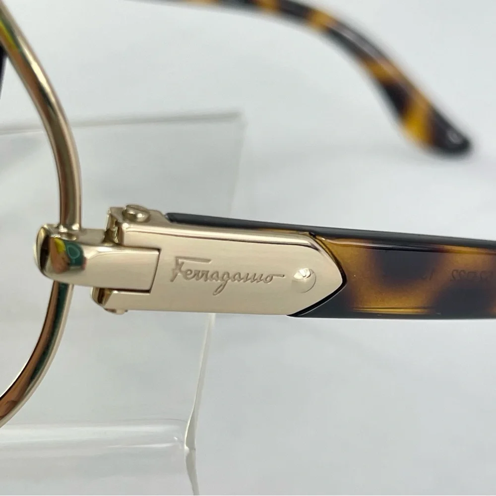 Salvatore Ferragamo Tortoise Made in Italy Sunglasses Lenses Included SF719S - Picture 6 of 8